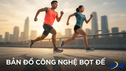 Bản Đồ Công Nghệ Đế Giày Chạy Bộ: So Sánh Chi Tiết Bọt PEBA, TPU Và Supercritical EVA