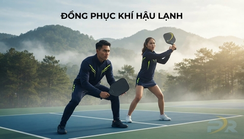 CLB Pickleball Vùng Khí Hậu Lạnh Nên Chuẩn Bị Đồng Phục Thế Nào? Cẩm Nang Công Nghệ Sợi Vải Và Cơ Sinh Học Giữ Nhiệt