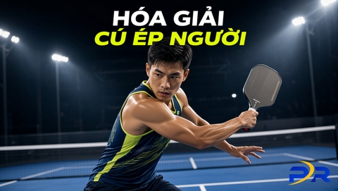 Kỹ Thuật Hóa Giải Cú Ép Người: Bí Quyết Làm Chủ Cú Backhand Phòng Thủ Trong Pickleball Hiện Đại