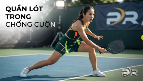 Giải Pháp Quần Lót Trong (Inner Shorts) Tích Hợp Công Nghệ Chống Cuộn Mép Khi Di Chuyển Cho Vận Động Viên Pickleball