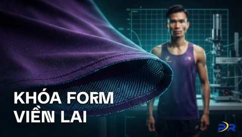 Kỹ Thuật May Dải Silicon Chống Trượt Viền Lai Áo: Giải Pháp Khóa Form Công Thái Học Ngăn Tốc Áo Khi Chạy Gió Tốc Độ Cao