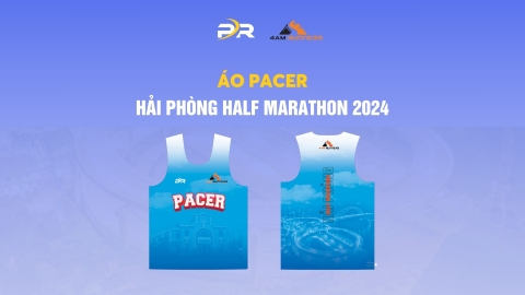 RA MẮT PHIÊN BẢN ÁO PACER HẢI PHÒNG HALF MARATHON | PR SPORT hân hạnh đồng hành