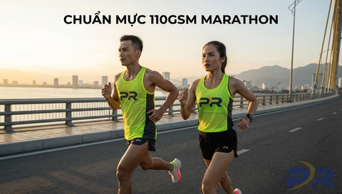 Chất Liệu Vải Siêu Nhẹ 110gsm: Chuẩn Mực Vàng Cho Áo Thi Đấu Cự Ly Marathon 42km