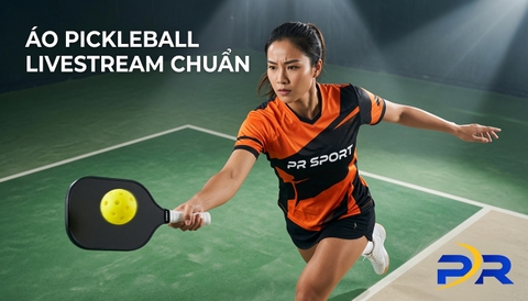 Thiết kế áo Pickleball tối ưu cho livestream cần chú ý những gì?