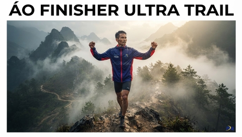 Áo Khoác Gió Finisher Cự Ly 100km Và 70km Giải Chạy Địa Hình: Biểu Tượng Thép Của Đẳng Cấp Ultra Trail