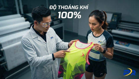 Công Nghệ In Chuyển Nhiệt Kỹ Thuật Số Toàn Phần: Bảo Toàn 100% Độ Thoáng Khí Cho Áo CLB Chạy Bộ