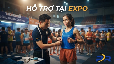 Dịch Vụ Hỗ Trợ Kỹ Thuật May Mặc Và Đổi Size Áo Khẩn Cấp Tại Race Expo Dành Cho Vận Động Viên Chạy Bộ Chuyên Nghiệp