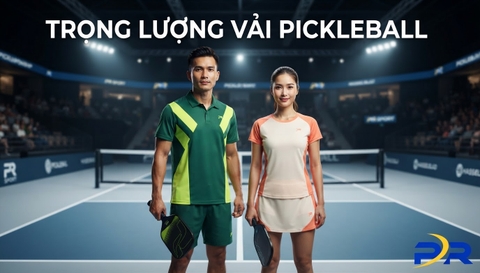 Trọng Lượng Vải Tối Ưu Cho Đồng Phục Pickleball: Nghệ Thuật Cân Bằng Giữa Độ Rũ Thẩm Mỹ Và Độ Bay Nhẹ Hiệu Năng Cao