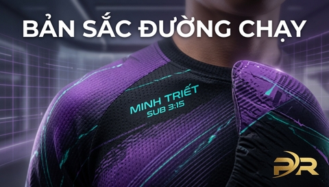 Thiết kế áo chạy bộ theo nhận diện cá nhân — Bạn là ai trên đường chạy?