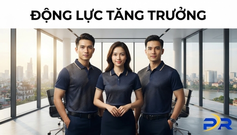 Sử Dụng Họa Tiết Sọc Chéo Động Lực Học (Dynamic Slanted Stripes) Thể Hiện Sự Tăng Trưởng Doanh Nghiệp
