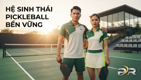 Tầm Nhìn Xây Dựng Hệ Sinh Thái Trang Phục Pickleball Bền Vững Cùng PR SPORT