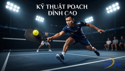 Kỹ Thuật Poach Trong Đánh Đôi Pickleball: Thời Điểm Vàng Để Cướp Cầu Và Dứt Điểm Hiệu Quả