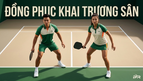 Đồng Phục Giải Khai Trương Sân Pickleball: Thiết Kế Định Vị Thương Hiệu Và Tối Ưu Hiệu Suất Vận Động