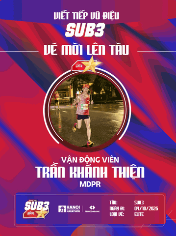 BẢN LĨNH TỪ SỰ TĨNH LẶNG: TRẦN KHÁNH THIỆN VÀ HÀNH TRÌNH BẢO VỆ DANH HIỆU SUB 3 ĐẦY KỶ LUẬT