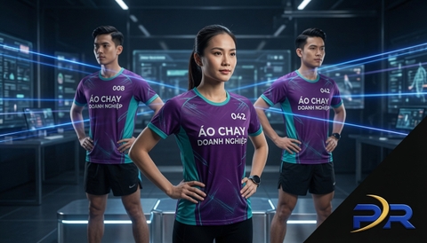 Giải Pháp Cá Nhân Hóa Áo Chạy Bộ Giải Doanh Nghiệp: Kiến Tạo Bản Sắc Tập Thể Và Tối Ưu Hiệu Suất Vận Động Đẳng Cấp