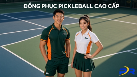 Áo Pickleball Màu Sáng Có Dễ Lộ Mồ Hôi Không? Giải Pháp Công Nghệ Sợi Vải Cao Cấp Từ PR SPORT