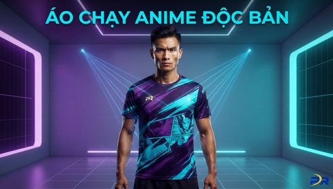 Thiết Kế Áo Chạy Bộ Phong Cách Anime & Manga Nhật Bản: Bản Sắc Độc Bản Và Công Nghệ May Đo Tối Ưu Nhiệt Học