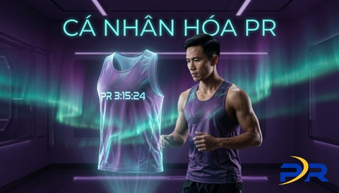 Thiết Kế Cá Nhân Hóa Cao Cấp: Cách Tích Hợp Thành Tích Cá Nhân (PR) Lên Áo Chạy Bộ Hiệu Năng Cao