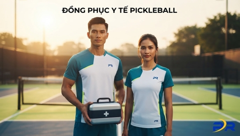 Thiết Kế Đồng Phục Y Tế Giải Đấu Pickleball Chuyên Nghiệp: Tối Ưu Cơ Học Vận Động Và Phản Ứng Nhanh Khẩn Cấp