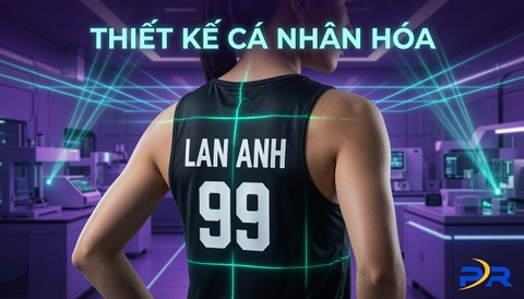 Nghệ Thuật Định Vị Typography Trên Áo Đấu Chạy Bộ: Giải Pháp Tối Ưu Hóa Nhận Diện Và Công Nghệ Ép Nhiệt Từ PR SPORT