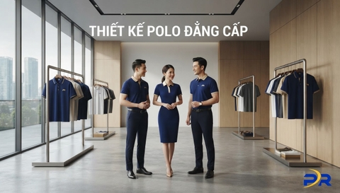 Thiết Kế Áo Polo Đồng Phục Doanh Nghiệp: Giải Pháp Phối Bo Cổ, Bo Tay Và Nẹp Cúc Đẳng Cấp
