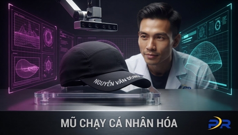 Cá Nhân Hóa Mũ Chạy Bộ Siêu Nhẹ: Kỹ Thuật Thêu Tên Và Logo Trên Vành Mũ Đạt Chuẩn Công Nghệ Ergonomic