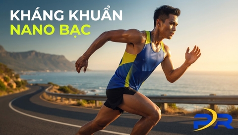 Giải Pháp Khử Mùi Kháng Khuẩn Vĩnh Viễn Trên Áo Giải Chạy Bằng Công Nghệ Nano Bạc Tiên Tiến