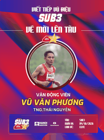 Vũ Văn Phương – Ý Chí Bền Bỉ Cùng Đoàn Tàu Sub 3 – 2026 | PR SPORT