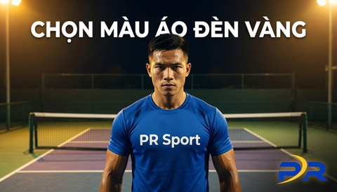 Bí Quyết Chọn Màu Áo Pickleball Cho Sân Đèn Vàng: Tối Ưu Hóa Thị Giác Và Hiệu Suất Thi Đấu
