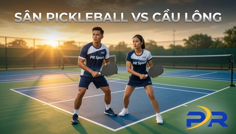 So Sánh Sân Cầu Lông Và Sân Pickleball: Sự Khác Biệt Toàn Diện Về Kích Thước, Vạch Kẻ Và Tư Duy Vận Hành