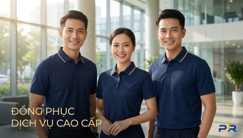 Áo Polo Thể Thao Đồng Phục Có Hợp Với Doanh Nghiệp Dịch Vụ Không? Giải Pháp Nhận Diện Thương Hiệu B2B Toàn Diện