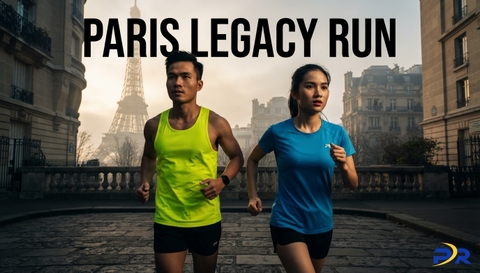Paris Marathon 2026: Lộ Trình Di Sản Olympic Và Tầm Nhìn Thiết Kế Đồng Phục CLB Chạy Bộ Đẳng Cấp Quốc Tế