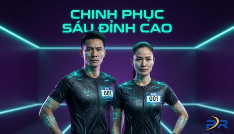 Kỷ Nguyên Cá Nhân Hóa Đỉnh Cao: Thiết Kế Áo Chạy Bộ Độc Bản Chinh Phục World Marathon Majors Bằng Công Nghệ Mô Phỏng Sinh Học PR Sport