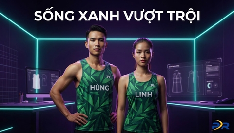 Đồng Phục Nhóm Chạy Bộ Thuần Chay (Vegan Runners Vietnam): Giải Pháp May Đo Kỹ Thuật Số Tối Ưu Sinh Học & Lan Tỏa Lối Sống Xanh Bền Vững