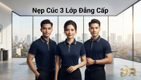 Phối Màu Nẹp Cúc Áo 3 Lớp (Triple Placket): Đột Phá Kỹ Thuật May Đo Định Hình Bản Sắc Doanh Nghiệp Cho Áo Polo Đồng Phục Cao Cấp