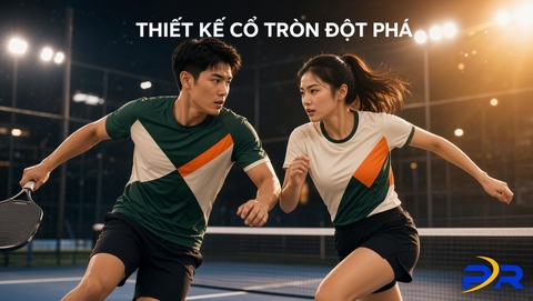 Giải Pháp Thiết Kế Áo Pickleball Cổ Tròn Cao Cấp: Đột Phá Thẩm Mỹ Và Công Nghệ Vận Động
