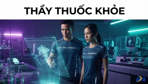 Giải Pháp Đồng Phục Nhóm Bác Sĩ Chạy Bộ: 'Thầy Thuốc Khỏe Để Cứu Chữa Bệnh Nhân' – Chuẩn May Đo Hiệu Suất PR Sport
