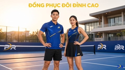 Nghệ Thuật Phối Đồng Phục Pickleball Đôi Nam Nữ: Khoa Học Vật Liệu Và Tư Duy Thiết Kế Đồng Đội Đỉnh Cao