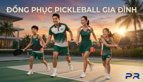 Giải Pháp Thiết Kế Đồng Phục Pickleball Gia Đình: Tối Ưu Size Số Và Họa Tiết Độc Bản