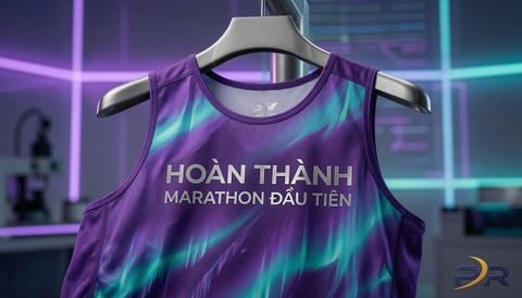 Bản Thiết Kế Áo Kỷ Niệm Hoàn Thành Giải Marathon Đầu Tiên: Cá Nhân Hóa Chỉ Số Chạy Bộ Và Vinh Danh Cột Mốc Đời Người