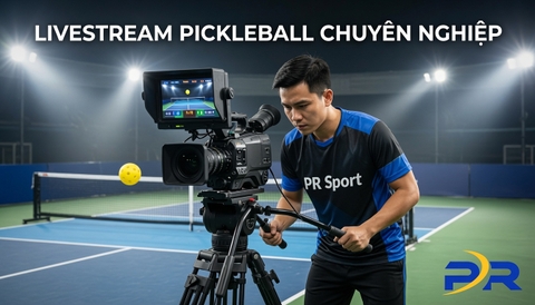 Cẩm Nang Thiết Kế Bộ Nhận Diện Và Thiết Lập Hệ Thống Livestream Giải Đấu Pickleball Chuyên Nghiệp