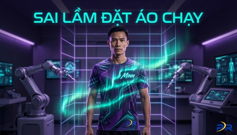 Những Sai Lầm Nghiêm Trọng Khi Đặt Áo Chạy Bộ Thiết Kế Riêng: Hướng Dẫn Kỹ Thuật Tối Ưu Hiệu Năng Từ PR SPORT