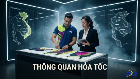Chiến Lược Vận Chuyển Hỏa Tốc & Thông Quan Trang Phục Chạy Bộ Xuyên Biên Giới (Lào, Campuchia, Thái Lan): Giải Pháp Vận Hành Toàn Diện Từ PR SPORT