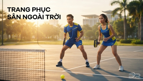 Chơi Pickleball Trên Sân Xi Măng Ngoài Trời: Cẩm Nang Lựa Chọn Trang Phục Thi Đấu Tối Ưu Nhiệt Học & Cơ Sinh Học