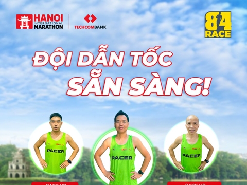 HÉ LỘ ĐỘI PACER CÙNG MẪU ÁO PACER GIẢI MARATHON QUỐC TẾ HÀ NỘI TECHCOMBANK | PR SPORT HÂN HẠNH LÀ NHÀ TÀI TRỢ TRANG PHỤC CHÍNH THỨC