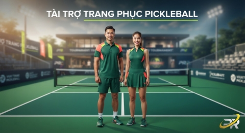 Chương Trình Tài Trợ Trang Phục Đối Ứng Đồng Hành Cùng Các Giải Đấu Pickleball Phong Trào Quy Mô Lớn