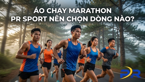 Áo Chạy Marathon PR Sport Nên Chọn Dòng Nào? Giải Pháp Đồng Phục Cá Nhân Hóa Độc Bản Cho CLB