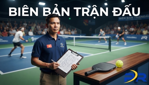 Cẩm Nang Lập Biên Bản Trận Đấu Pickleball Chuẩn Quốc Tế: Tối Ưu Hóa Dữ Liệu Thi Đấu Và Vận Hành Giải Chuyên Nghiệp