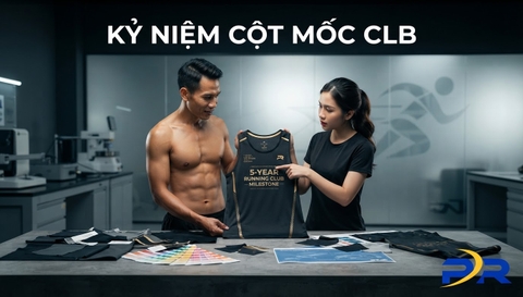 Chiến Lược Thiết Kế Áo Kỷ Niệm Phiên Bản Giới Hạn (Limited Edition) Cho Cột Mốc 5 Năm Và 10 Năm Của Câu Lạc Bộ Chạy Bộ