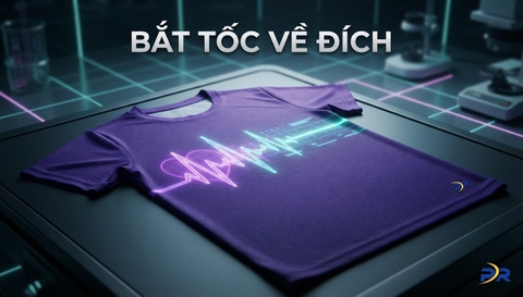 Thiết Kế Cá Nhân Hóa PR SPORT: Biểu Đồ Nhịp Tim Cực Đại Và Bản Đồ Nỗ Lực Bứt Tốc 200m Cuối Lên Sợi Vải Công Nghệ Cao